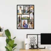 Erstellen Sie Ihre eigene 9-Foto-Collage Poster (Heimbüro)