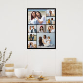 Erstellen Sie Ihre eigene 9-Foto-Collage Poster (Küche)