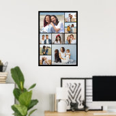 Erstellen Sie Ihre eigene 9-Foto-Collage Poster (Heimbüro)