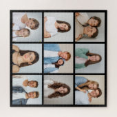 Erstellen Sie Ihre eigene 9-Foto-Collage Puzzle (Horizontal)