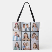 Erstellen Sie Ihre eigene 9-Foto-Collage Tasche (Rückseite)