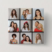 Erstellen Sie Ihre eigene 9 FotoCollage Button (Vorderseite)