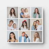 Erstellen Sie Ihre eigene 9 FotoCollage Fotoplatte (Vorderseite)