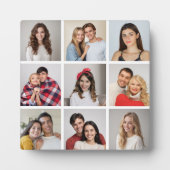 Erstellen Sie Ihre eigene 9 FotoCollage Fotoplatte (Vorderseite)