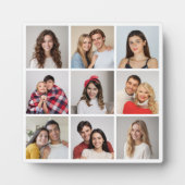 Erstellen Sie Ihre eigene 9 FotoCollage Fotoplatte (Vorderseite)