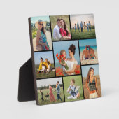 Erstellen Sie Ihre eigene 9 FotoCollage Fotoplatte (Vorderseite)