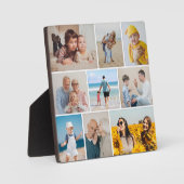 Erstellen Sie Ihre eigene 9 FotoCollage Fotoplatte (Vorderseite)