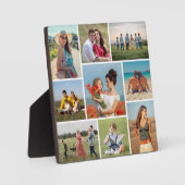 Erstellen Sie Ihre eigene 9 FotoCollage Fotoplatte (Vorderseite)