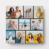 Erstellen Sie Ihre eigene 9 FotoCollage Fotoplatte (Vorderseite)
