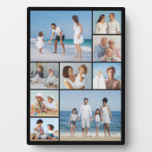Erstellen Sie Ihre eigene 9 FotoCollage Fotoplatte (Vorderseite)