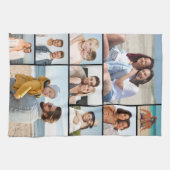 Erstellen Sie Ihre eigene 9 FotoCollage Geschirrtuch (Horizontal)