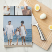 Erstellen Sie Ihre eigene 9 FotoCollage Geschirrtuch (Viertel Falte)