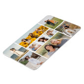 Erstellen Sie Ihre eigene 9 FotoCollage Magnet (Linke Seite)