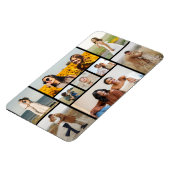 Erstellen Sie Ihre eigene 9 FotoCollage Magnet (Linke Seite)
