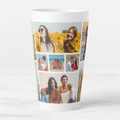 Erstellen Sie Ihre eigene 9 FotoCollage Milchtasse (Vorderseite)
