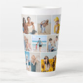 Erstellen Sie Ihre eigene 9 FotoCollage Milchtasse (Vorderseite)
