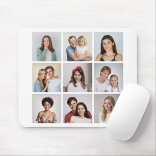 Erstellen Sie Ihre eigene 9 FotoCollage Mousepad