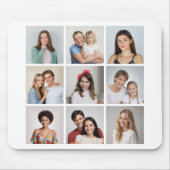 Erstellen Sie Ihre eigene 9 FotoCollage Mousepad (Vorne)
