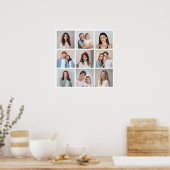 Erstellen Sie Ihre eigene 9 FotoCollage Poster (Küche)