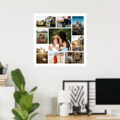 Erstellen Sie Ihre eigene 9 FotoCollage Poster (Heimbüro)