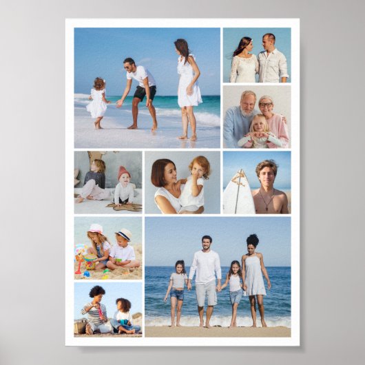 Erstellen Sie Ihre eigene 9 FotoCollage Poster (Vorne)