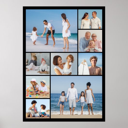 Erstellen Sie Ihre eigene 9 FotoCollage Poster (Vorne)