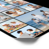 Erstellen Sie Ihre eigene 9 FotoCollage Poster (Ecke)