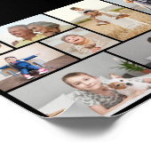 Erstellen Sie Ihre eigene 9 FotoCollage Poster (Ecke)