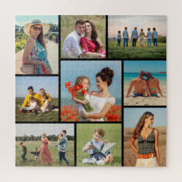Erstellen Sie Ihre eigene 9 FotoCollage Puzzle