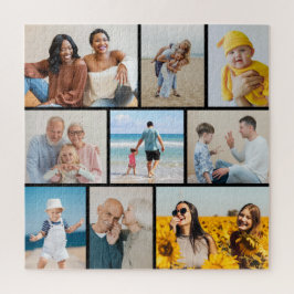 Erstellen Sie Ihre eigene 9 FotoCollage Puzzle