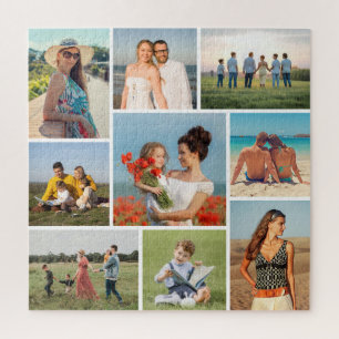 Erstellen Sie Ihre eigene 9 FotoCollage Puzzle