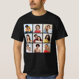 Erstellen Sie Ihre eigene 9 FotoCollage T-Shirt