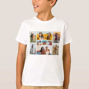 Erstellen Sie Ihre eigene 9 FotoCollage T-Shirt