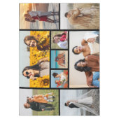 Erstellen Sie Ihre eigene 9 FotoCollage Tischdecke (Vorderseite)