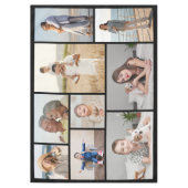 Erstellen Sie Ihre eigene 9 FotoCollage Tischdecke (Vorderseite)