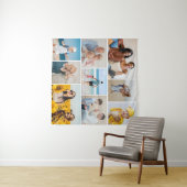 Erstellen Sie Ihre eigene 9 FotoCollage Wandteppich (Beispiel (Horizontal))