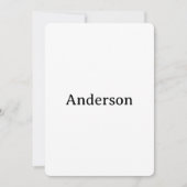 Erstellen Sie Ihre eigene abgerundete 5" x 7" Einladung (Vorderseite)