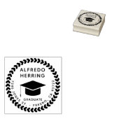 Erstellen Sie Ihre eigene Abschluss-Circle-Rope-Ca Gummistempel (Stempel)