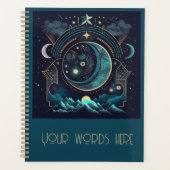 Erstellen Sie Ihre eigene Abstrakte Himmelslandsch Planer (Vorderseite)