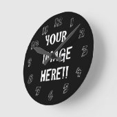 Erstellen Sie Ihre eigene Acryl-Runde (Medium)-Uhr Runde Wanduhr (Winkel)