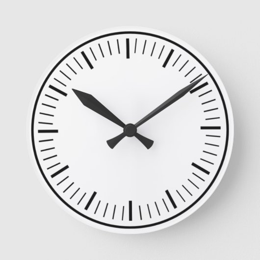 Erstellen Sie Ihre eigene Acrylmauer-Uhr Runde Wanduhr (Vorderseite)