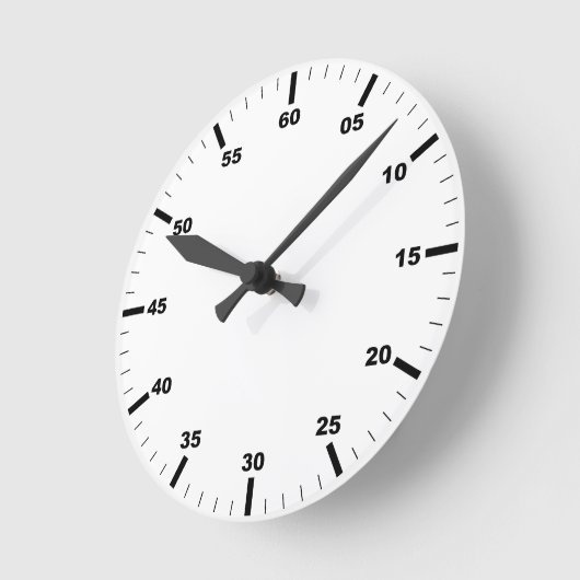 Erstellen Sie Ihre eigene Acrylmauer-Uhr Runde Wanduhr (Winkel)