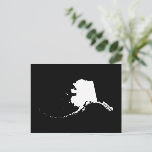 Erstellen Sie Ihre eigene Alaska-Ankündigung Postkarte (Stehend Vorderseite)