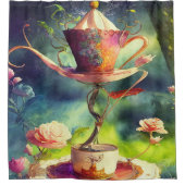 Erstellen Sie Ihre eigene Alice im Wunderland Magi Duschvorhang (Vorderseite)