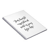 Erstellen Sie Ihre eigene Angebotskalligrafie Notizblock (Rechte Seite)