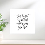 Erstellen Sie Ihre eigene Angebotskalligrafie Poster<br><div class="desc">Entwerfen Sie Ihre eigene,  maßgeschneiderte Poster-Wandkunst mit eleganter minimalistischer Kalligraphie-Typografie.</div>