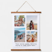 Erstellen Sie Ihre eigene Angebotskollektion Wandteppich Mit Holzrahmen (Vorderseite)