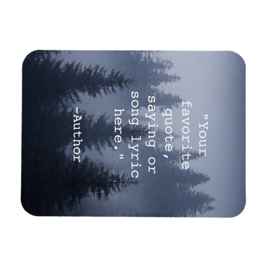 Erstellen Sie Ihre eigene Angebotslandschaft Magnet (Horizontal)