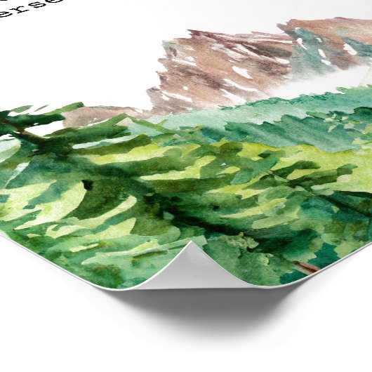 Erstellen Sie Ihre eigene Angebotslandschaft Poster (Ecke)