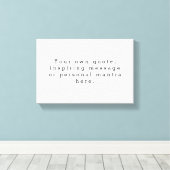 Erstellen Sie Ihre eigene Angebotsübersicht Leinwanddruck (Insitu (Holzboden))